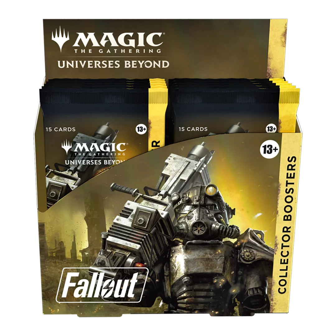 Universes Beyond Fallout Collector Booster Display