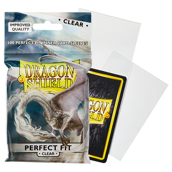 Dragon Shield Standard Size Perfect Fit SMOKE 100ct Brand New Factory  Sealed