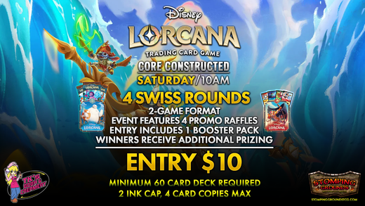 Disney Lorcana: Core Constructed Event Entry