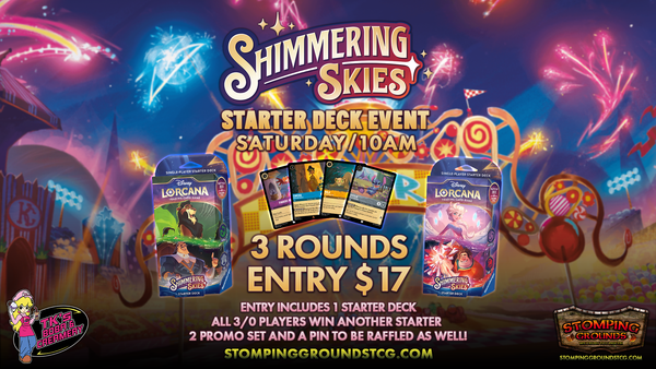 Disney Lorcana: Shimmering Skies Starter Deck Event