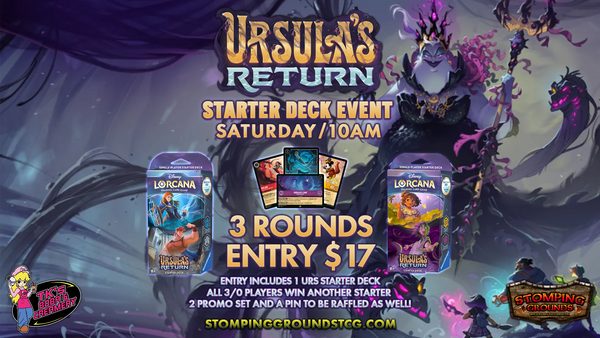 Disney Lorcana: Ursula's Return Starter Deck Event