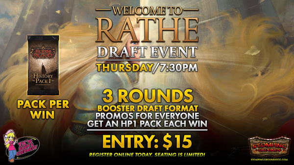 Flesh & Blood: Welcome to Rathe Draft Event