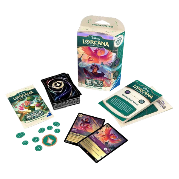 [PREORDER] Disney Lorcana: Archazia's Island Starter Deck [Amethyst & Steel]