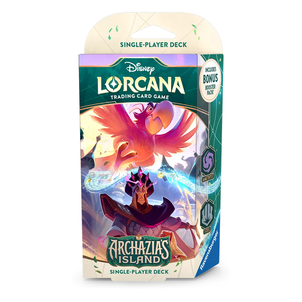 [PREORDER] Disney Lorcana: Archazia's Island Starter Deck [Amethyst & Steel]