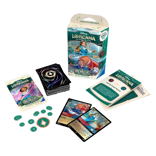 [PREORDER] Disney Lorcana: Archazia's Island Starter Deck [Ruby & Sapphire]