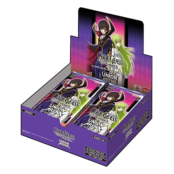 Union Arena: CODE GEASS: Lelouch of the Rebellion Booster Box [UE04BT]