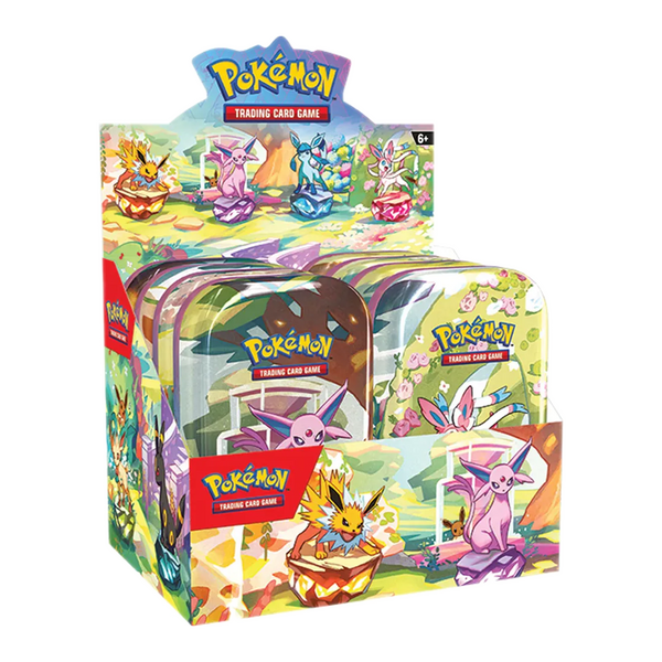 [PREORDER] Scarlet & Violet: Prismatic Evolutions - Mini Tins [Set of 8]