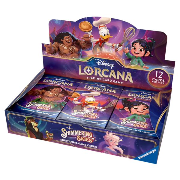 Disney Lorcana: Shimmering Skies Booster Display