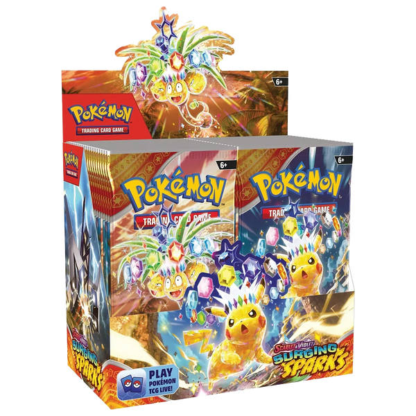 Scarlet & Violet: Surging Sparks - Booster Box Display