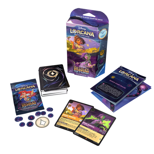 Disney Lorcana: Ursula's Return Starter Deck [Amber & Amethyst]