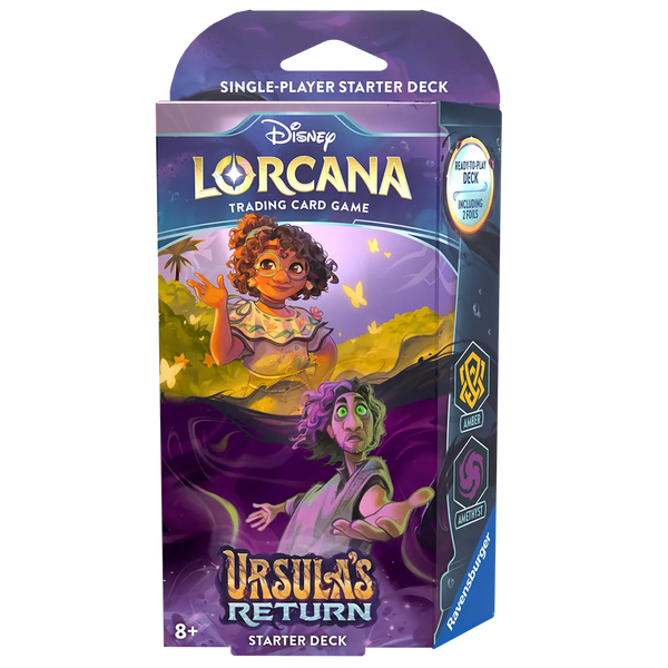 Disney Lorcana: Ursula's Return Starter Deck [Amber & Amethyst]