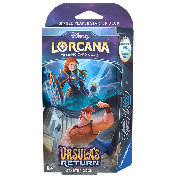 Disney Lorcana: Ursula's Return Starter Deck [Sapphire & Steel]